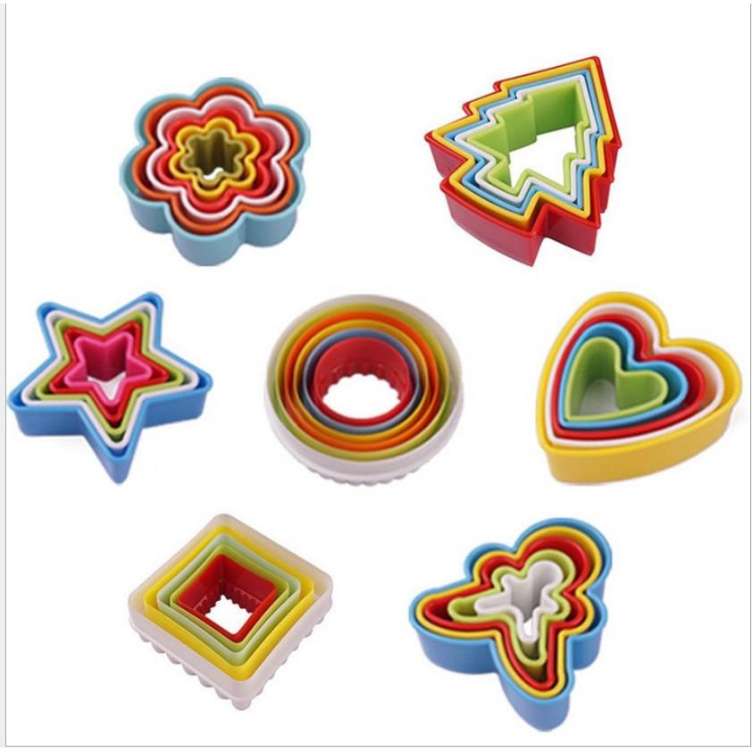 Khuôn Cắt Bánh Quy Bằng Nhựa - dạng ngôi sao