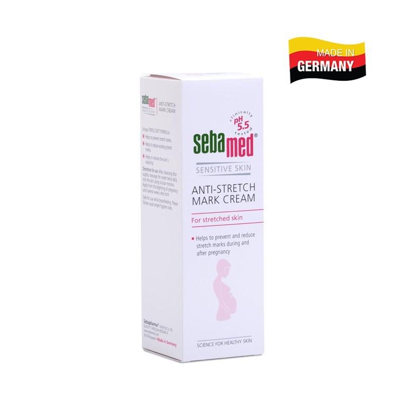 Kem ngăn ngừa rạn da Sebamed Anti-Stretch Mark Cream pH5.5 - 200ml