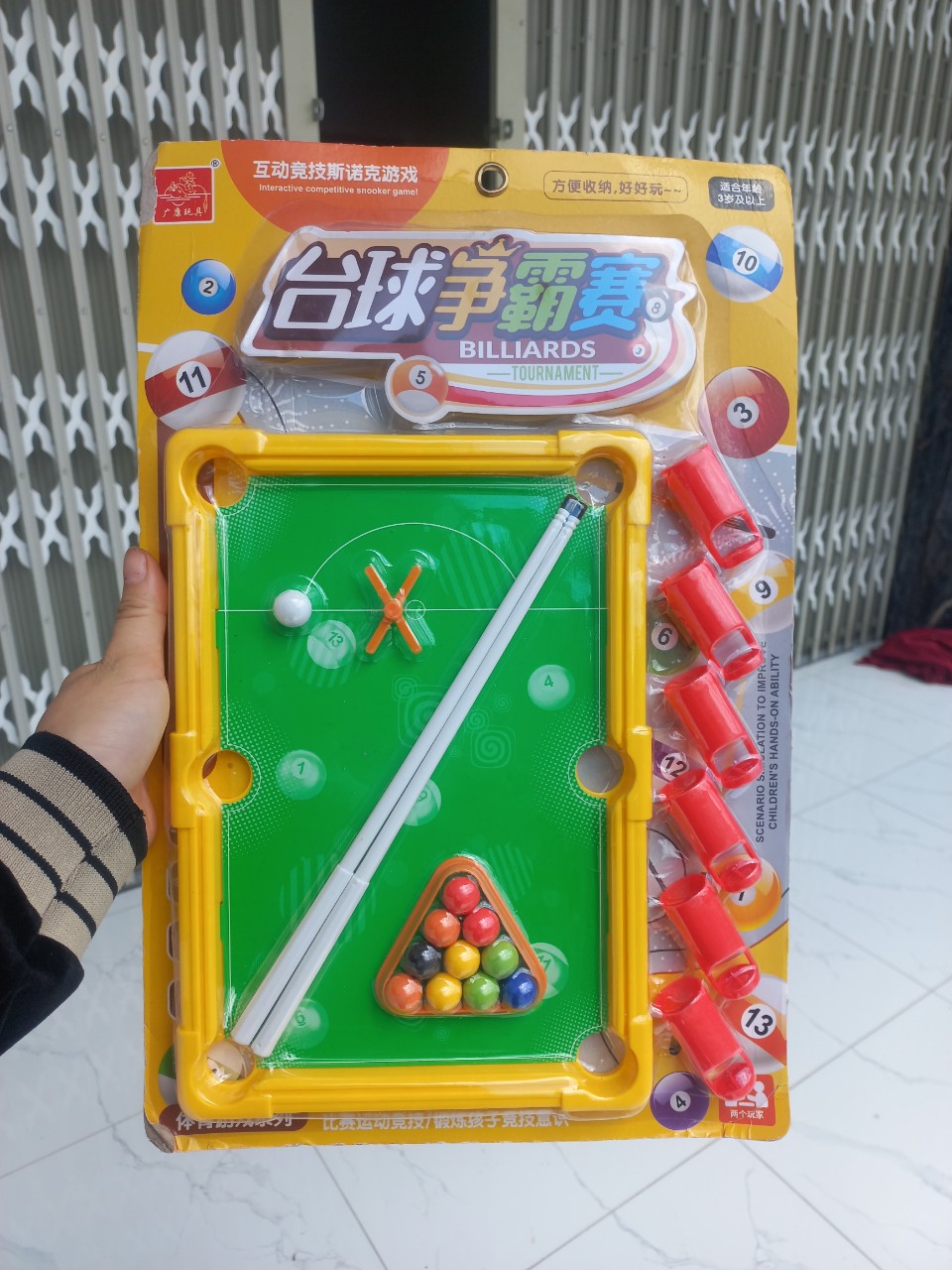 Đồ chơi mô hình trò chơi billards