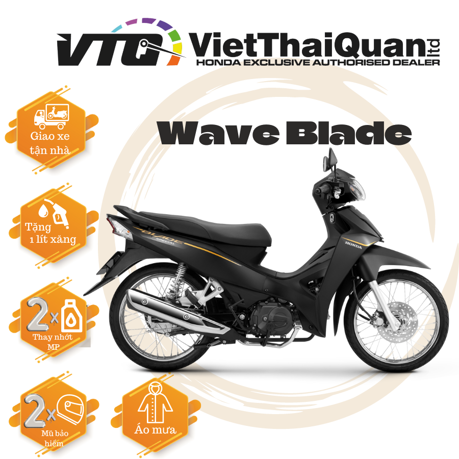 Xe máy Honda Wave Balade 2023 (Phiên bản đặc biệt)