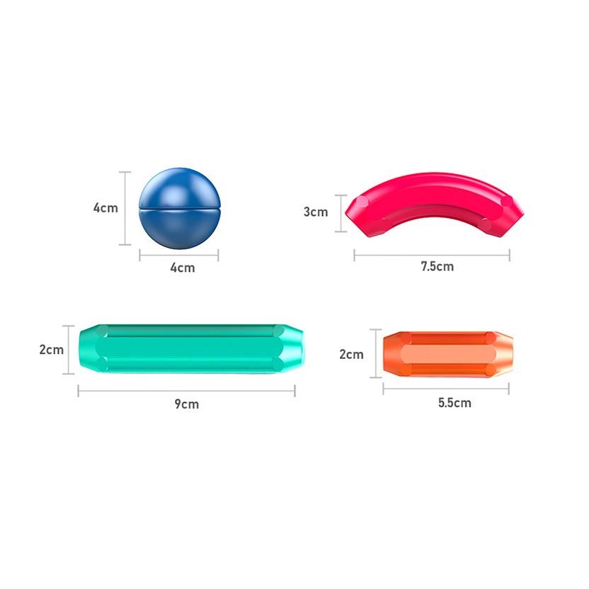 Đồ Chơi Xếp Hình Nam Châm Magnetic Stick Cho Bé 1,2,3 Tuổi Thông Minh Đồ Chơi Ghép Hình Trẻ Em Sáng Tạo & Phát Triển