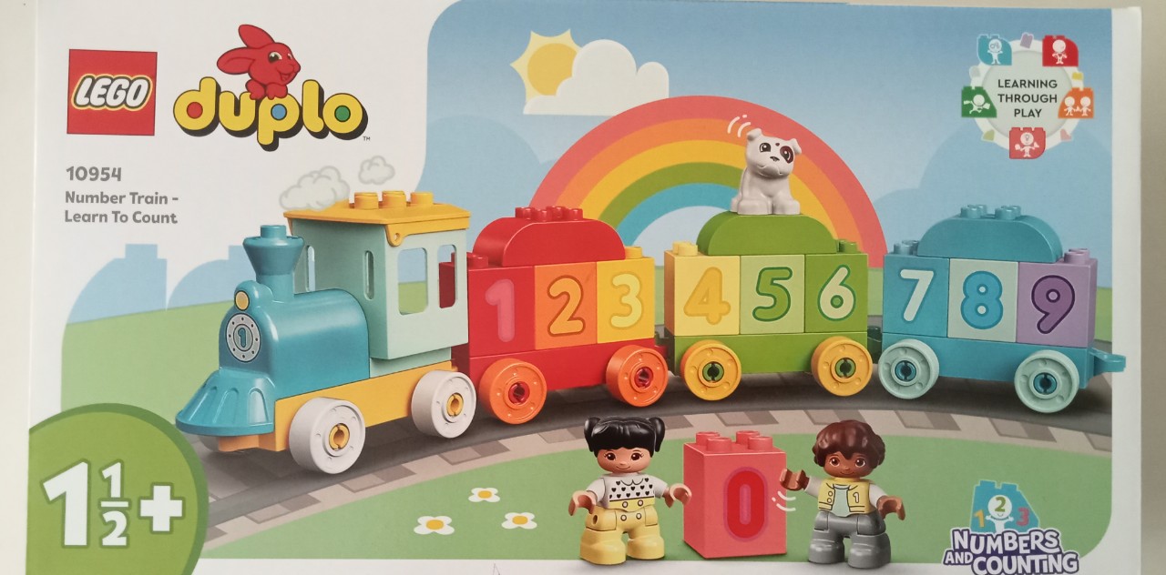 LEGO DUPLO 10954 Tàu lửa học đếm số (23 chi tiết)