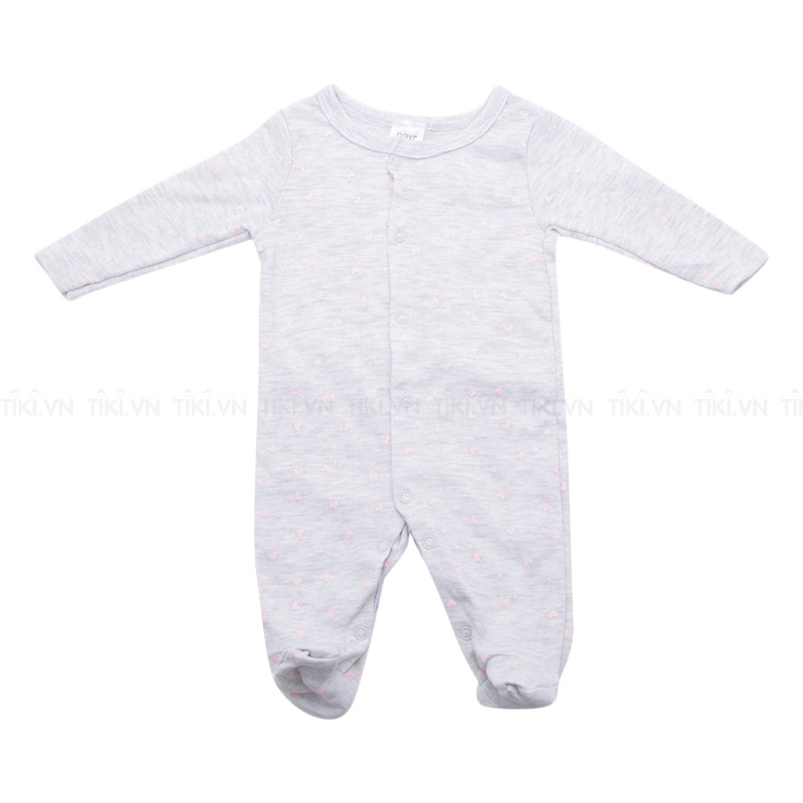 Set 3 Body Tay Dài Liền Vớ Bé Gái - Màu Ngẫu Nhiên