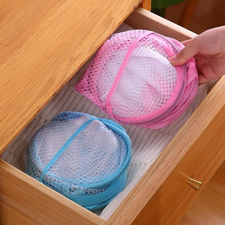 Giỏ Đựng Đồ Vải Lưới Quần Áo Đi Giặt Đựng Đồ Chơi Cho Bé Sọt đựng đồ đa năng H006