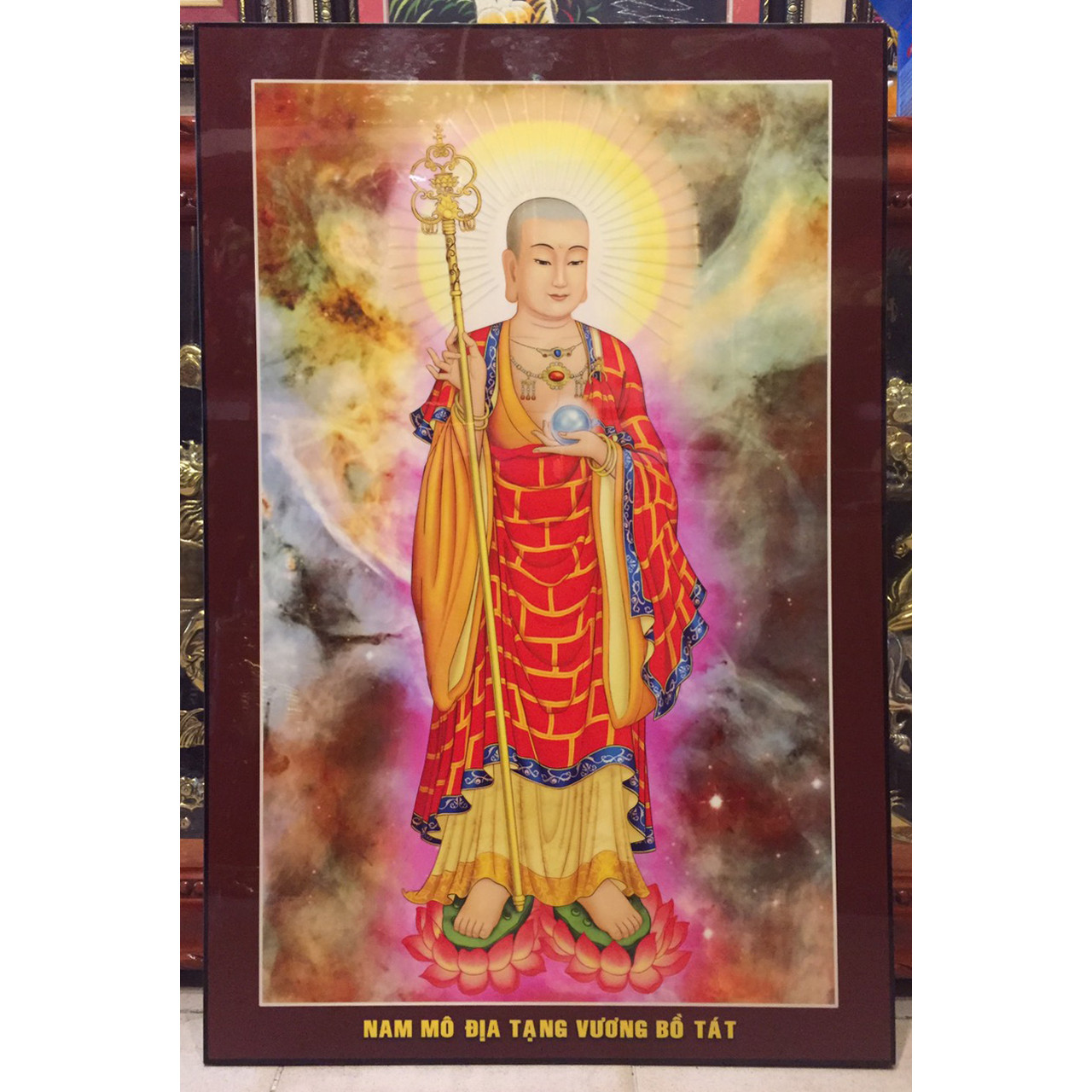 Tranh phong thủy, Địa Tạng Vương Bồ Tát - 187