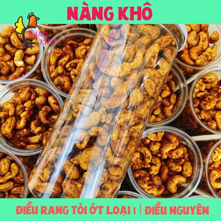 Sỉ 5 Kí Hạt Điều Rang Tỏi Ớt Loại 1 ( điều nguyên ) | Nàng Khô