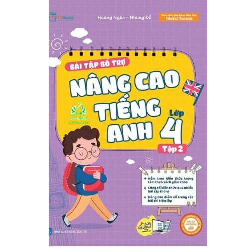 Sách - Bài Tập Bổ Trợ Nâng Cao Tiếng Anh Lớp 4 Tập 2 (MC)