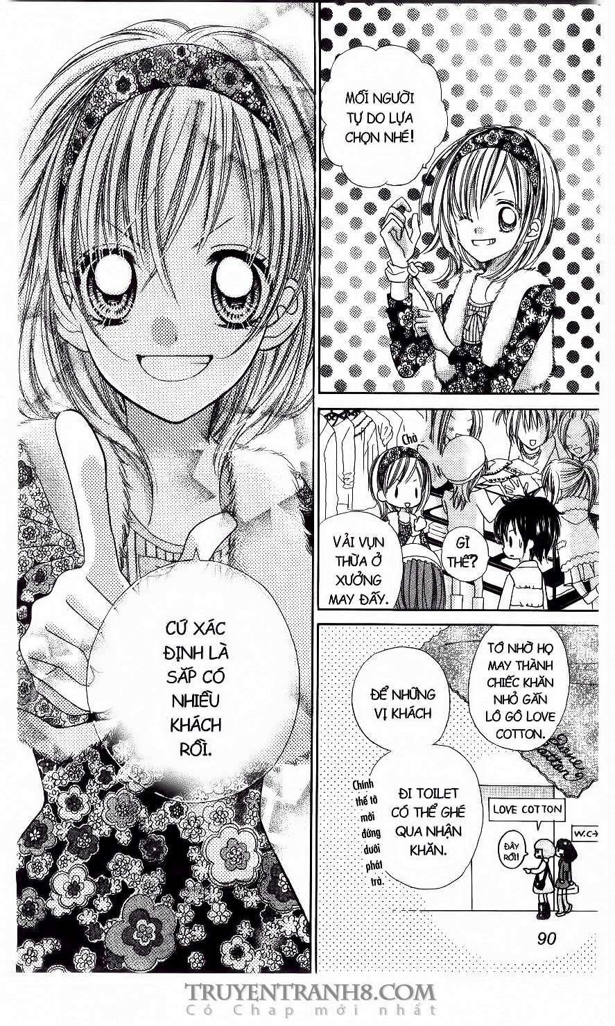 tiệm thời trang, love cotton chapter 16 3