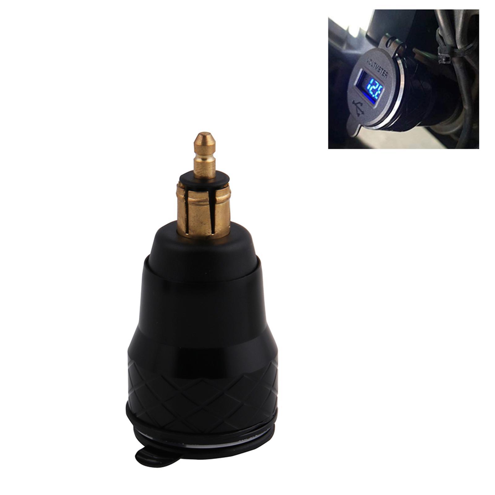 Dual USB Charger LED Display Voltage Display Power Outlet Universal Mini