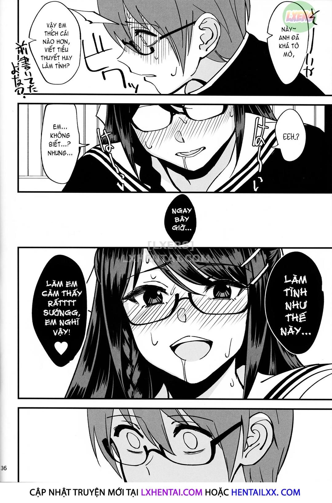 chứng kiến cô nàng văn chương tôi phải lòng cùng thằng bạn cùng lớp chapter 1 37