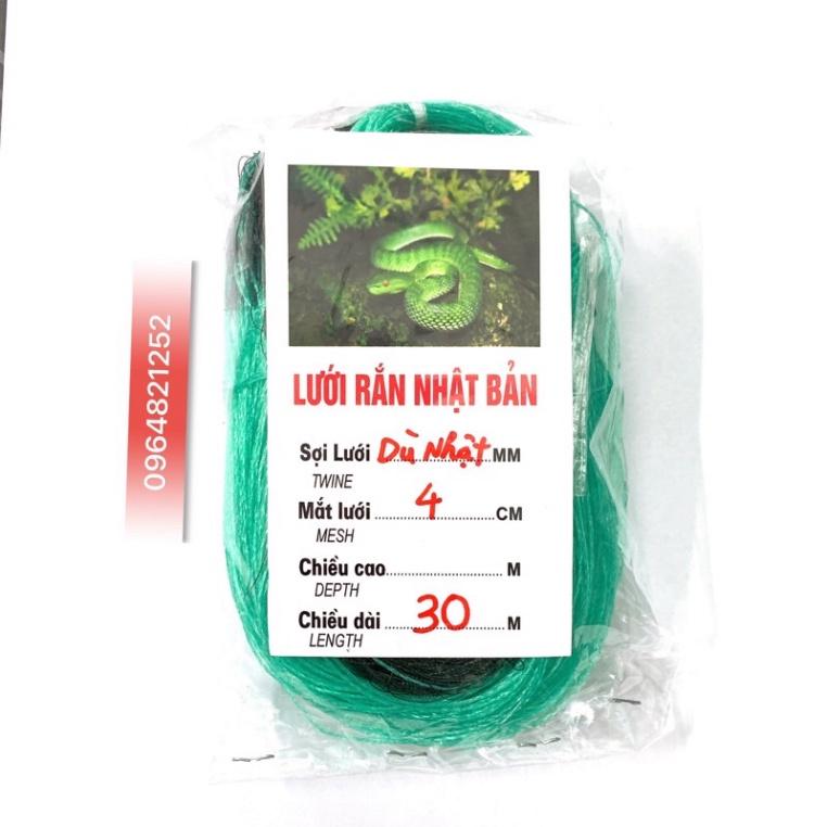 (sale) lưới bẫy rắn hàng loại 1 sợi dù nhật dài 30m lưới tàng hình bắt các loại rắn hổ mang và nhiều loài rắn khác - đạ