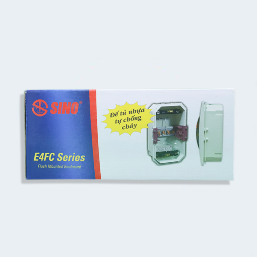 Tủ mặt nhựa bóng 2-4 đường Sino Vanlock E4FC2/4SA