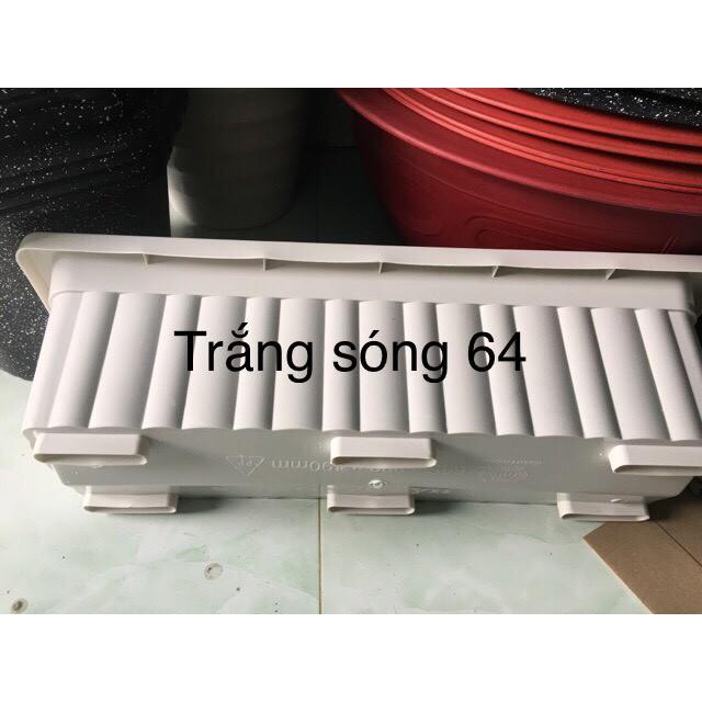 Combo 2 Chậu Nhựa Dài Trồng Rau + Lưới nhựa thông minh (Nhựa tốt - rất chắc chắn 4size)