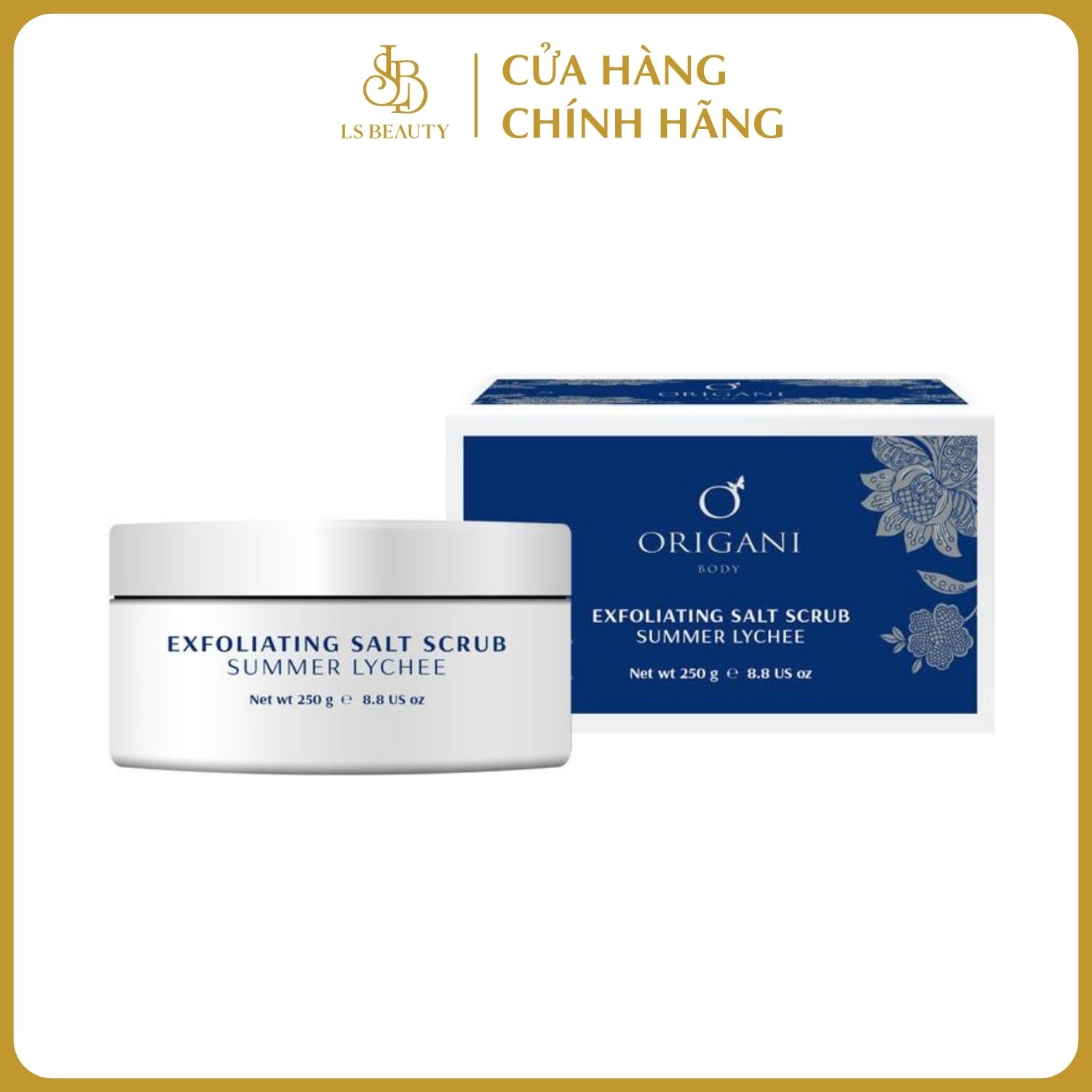 Tẩy Tế Bào Chết Body Origani - Bodycare Exfoliating Salt Scrub - Làm Sạch Da Và Cung Cấp Độ Ẩm Cho Da