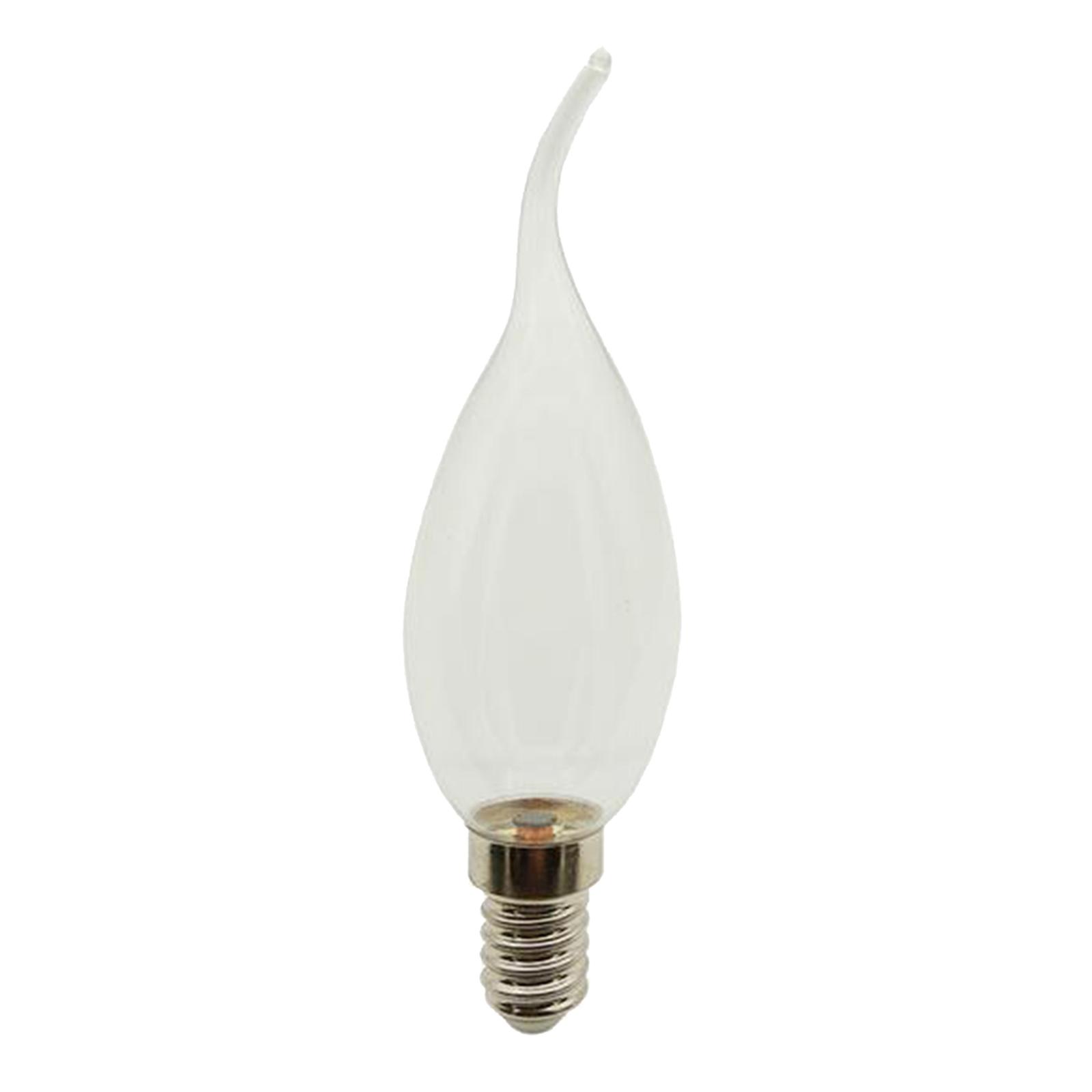 E14 LED Bulb 0.7W Dipped Candle Light Bulb Chandelier Bulb 3000K Warm White