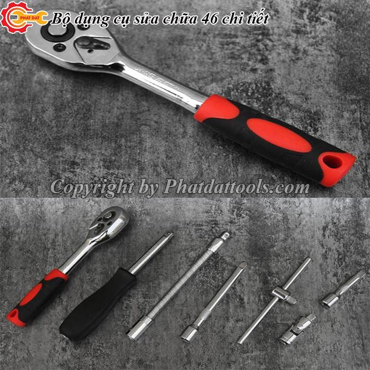 Bộ dụng cụ sửa chữa oto,xe máy 46 chi tiết CR-V