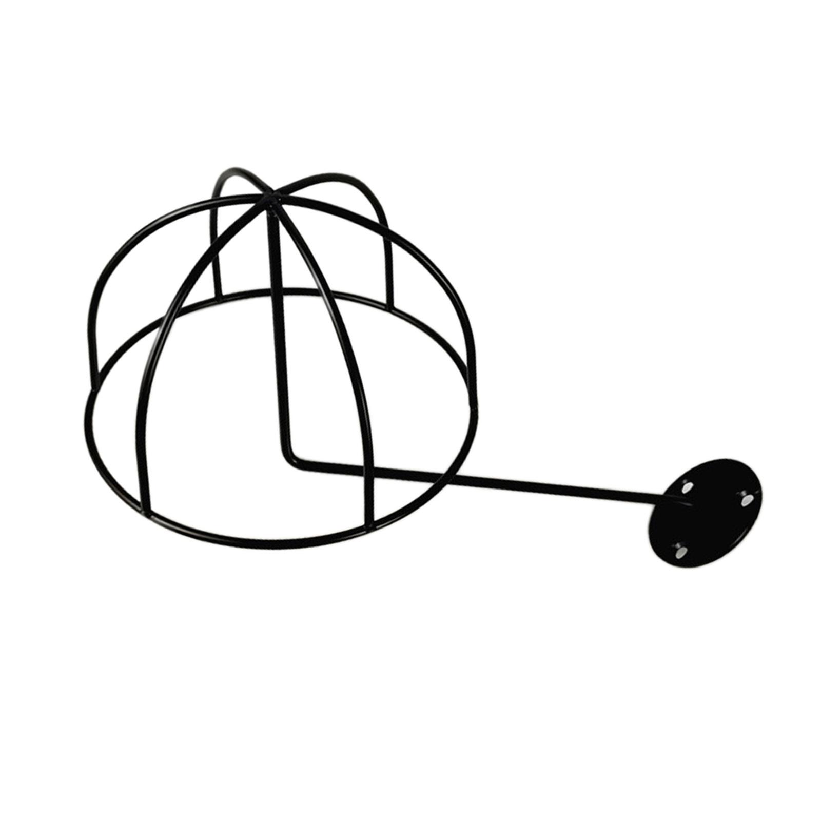 Display Rack Storage Holder Wall Mount Motorcycle Helmet Hat Hook