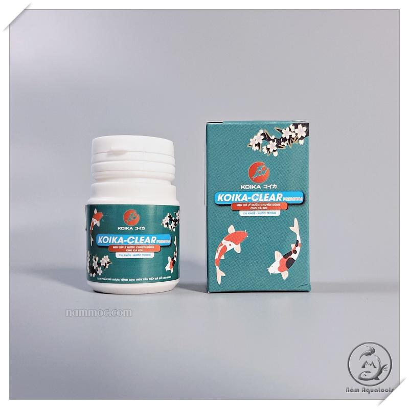 KOIKA - CLEAR PREMIUM | Vi Sinh Bột Phân Huỷ Mùn Bã Hữu Cơ - Làm Trong Nước Cho Hồ Thuỷ Sinh, Hồ Cá Cảnh
