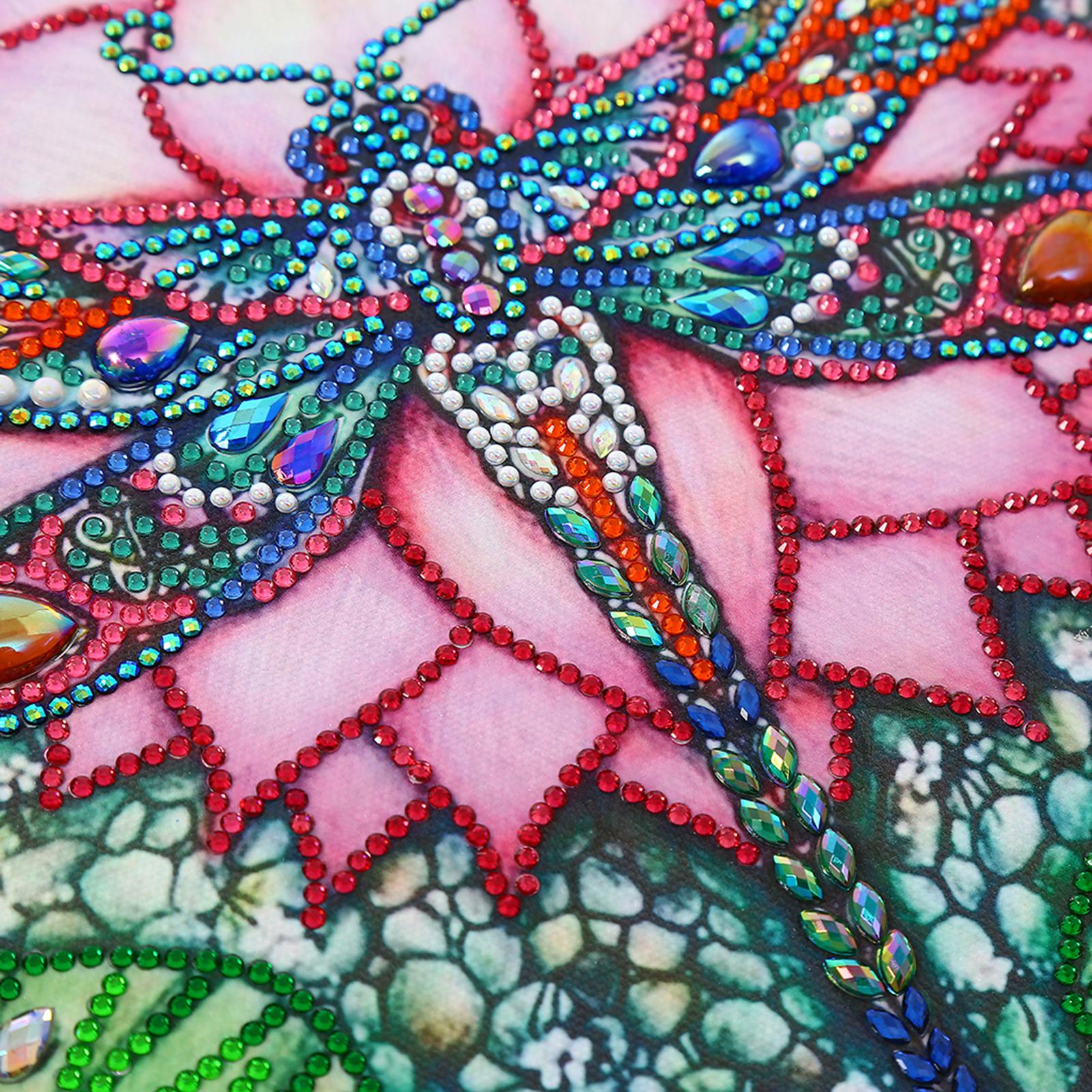 Tranh đính đá 5D tự làm hình động vật , bông hoa trang trí tường