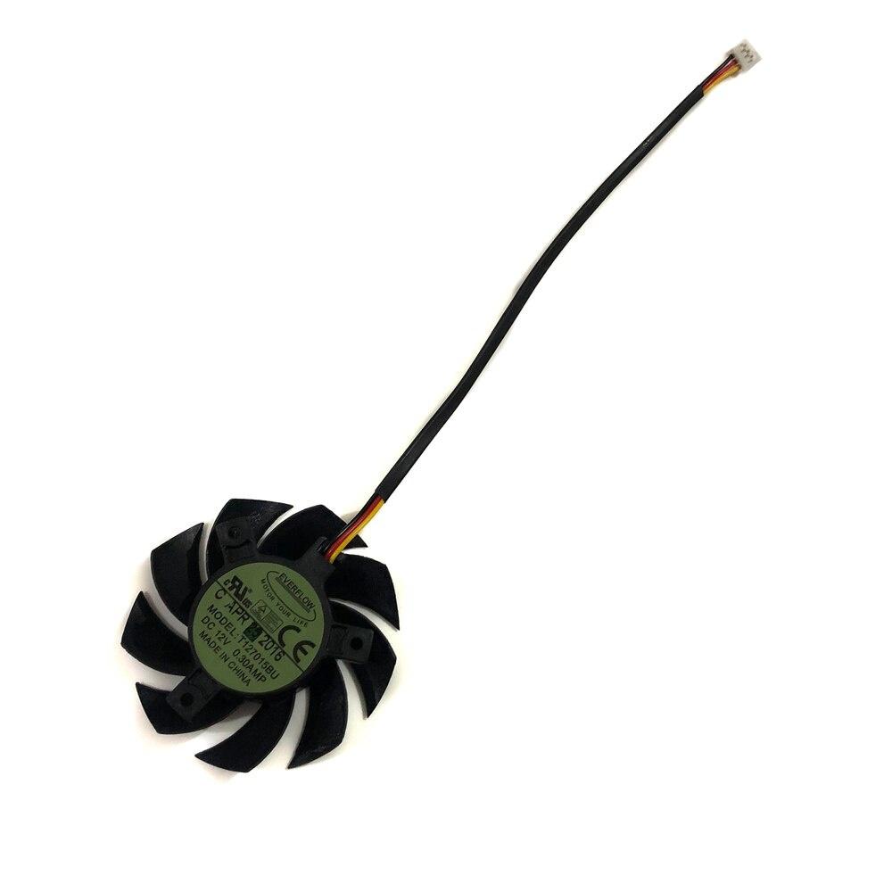 Quạt Tản Nhiệt Làm Mát 65mm X 15mm 12v 0.3a 3pin 3 Dây T127015Bu