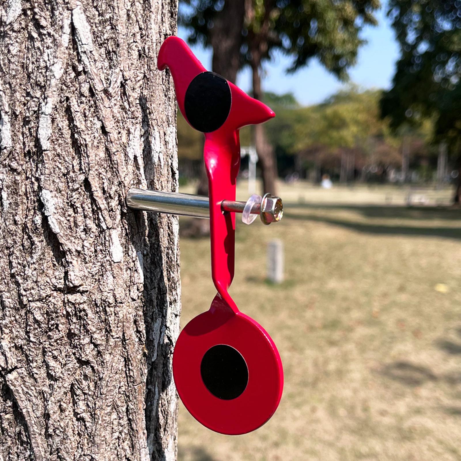 Bird Shaped Target Resetting Target Garden Yard for Hunting