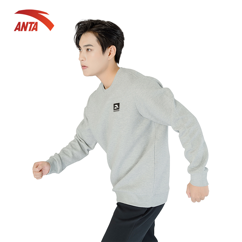 Áo sweater thể thao nam Anta 852137710-1