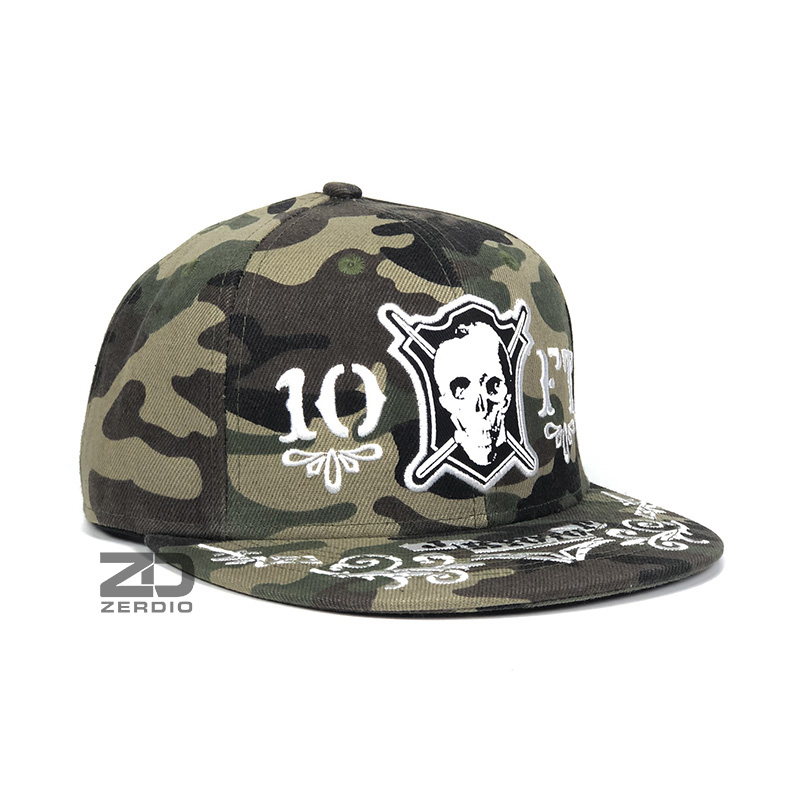 Mũ snapback, Nón hiphop rằn ri cao cấp cho cả nam và nữ