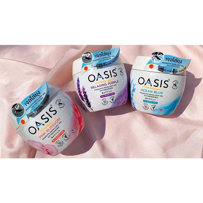 Sáp thơm phòng, đuổi muỗi OASIS 180g