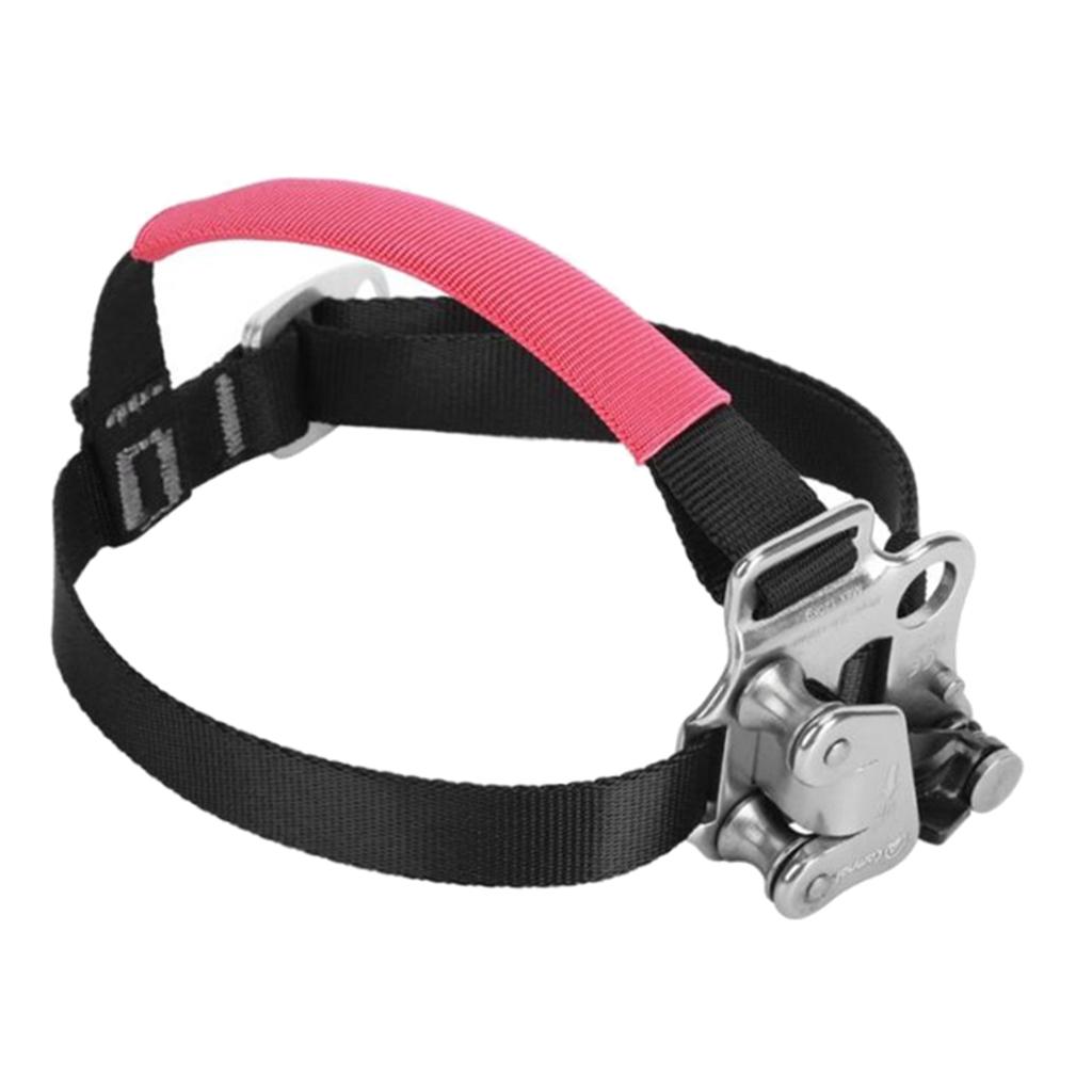 Outdoor Foot Ascender Tree Rock Climbing Riser Mountaineering Carving Rope Gear