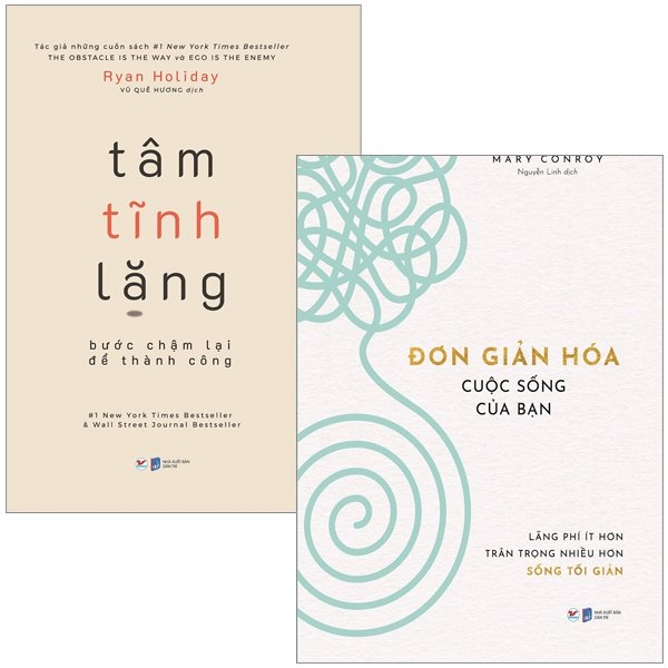 Bộ Sách Tâm Tĩnh Lặng Bước Chậm Lại Để Thành Công + Đơn Giản Hóa Cuộc Sống Của Bạn