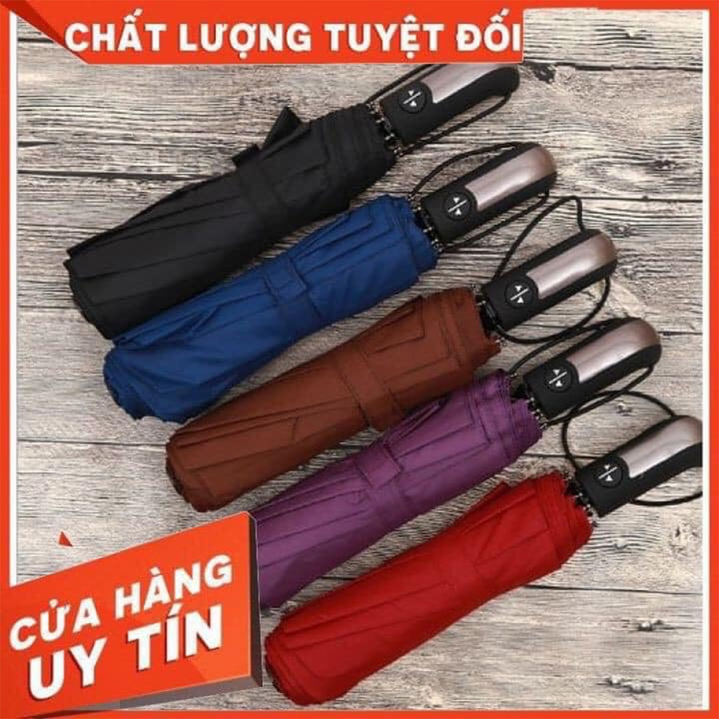Ô TỰ ĐỘNG ĐÓNG MỞ 2 CHIỀU XUẤT NHẬT CÁN DÀI, 10 NAN