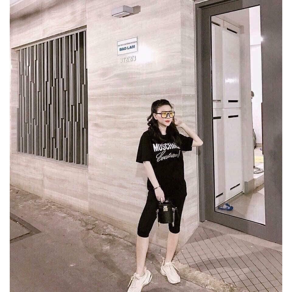 Quần Legging Lửng Nữ