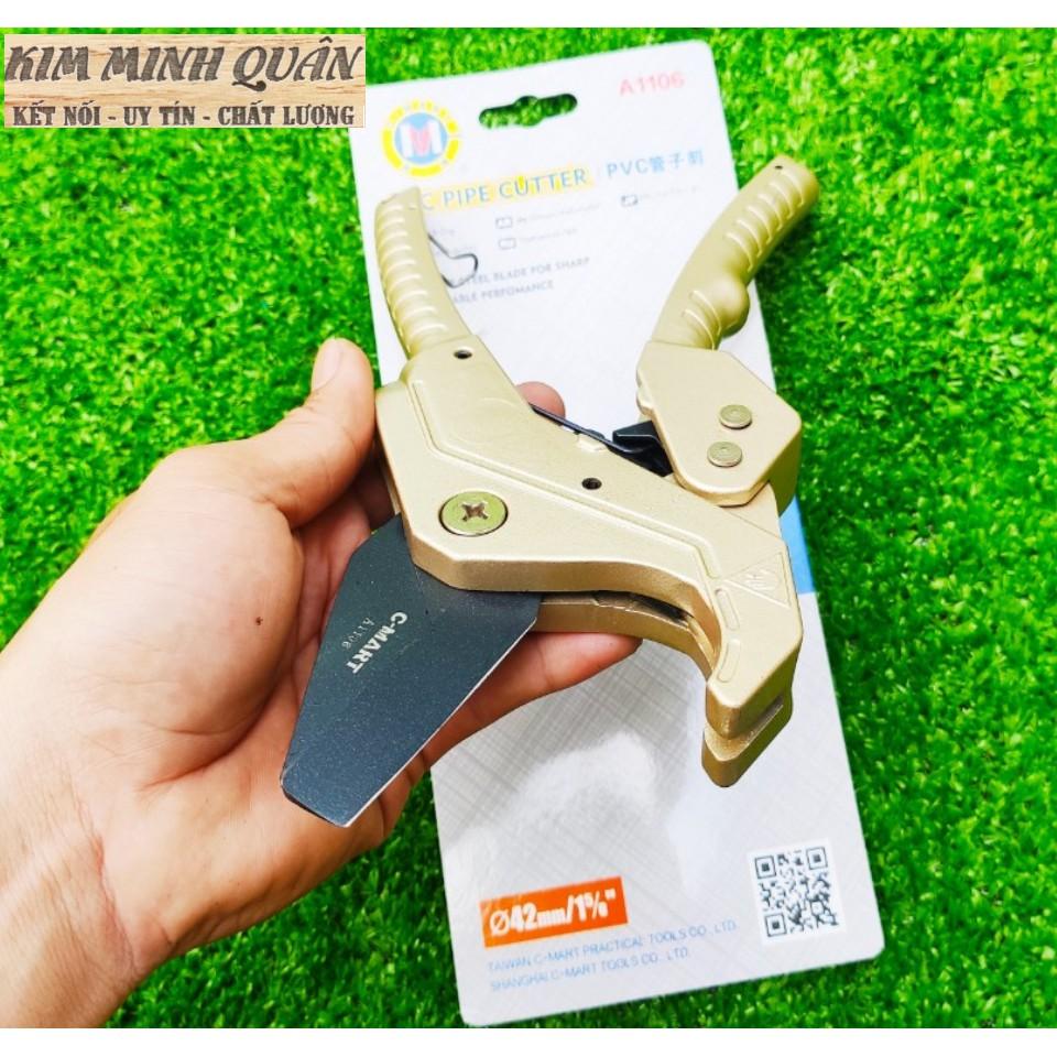 Kéo Cắt Ống PVC 42mm Lưỡi Đen Cao Cấp A1106 CMART