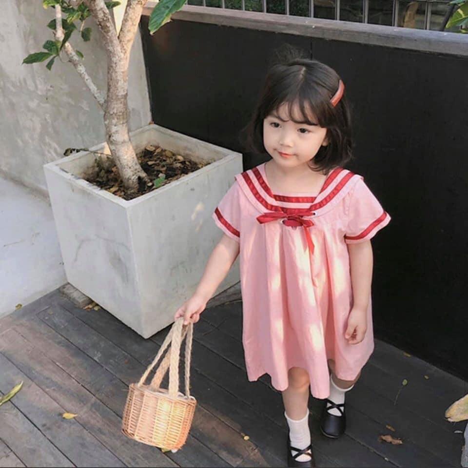 Váy bé gái THỦY THỦ thắt nơ xinh