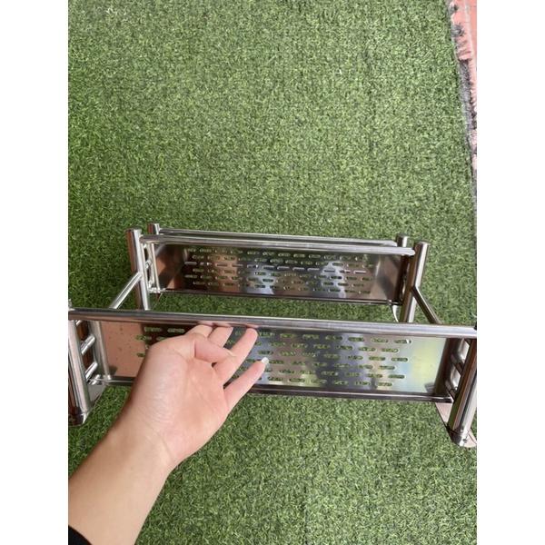 Kệ Nhà Tắm INOX 304 Bóng , Giá Treo Khăn Nhà Tắm, Để Đồ Dùng Inox Đa Năng Gắn Tường