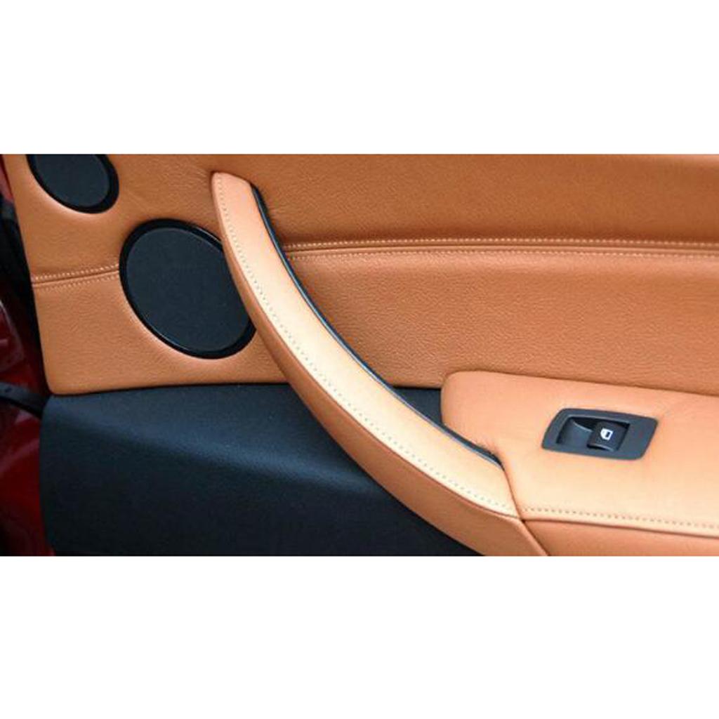 Left Door Panel Handle Outer Trim for 2004-2012 BMW 3-Series Black