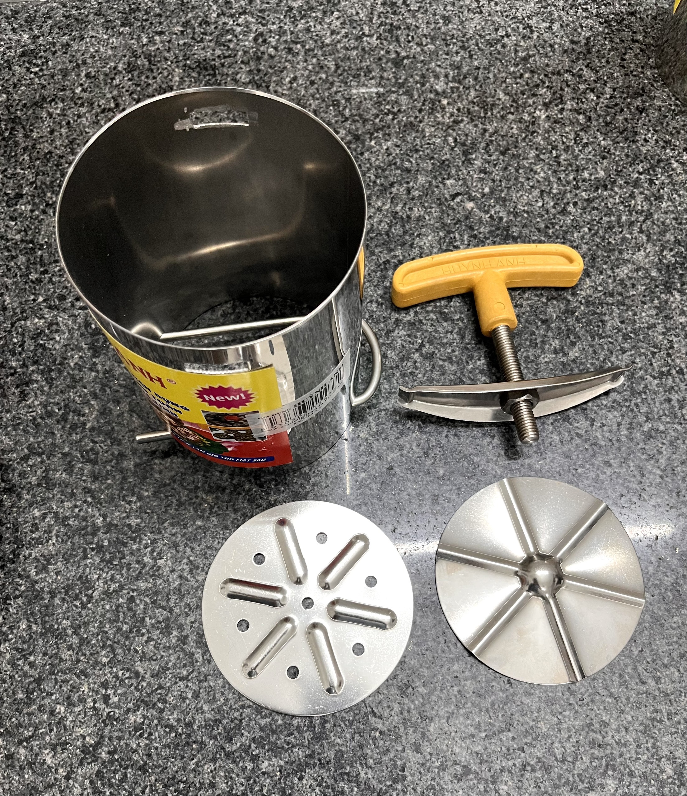 Khuôn Làm Giò Thủ - Giò Lụa Bằng inox Dày Sáng Bóng
