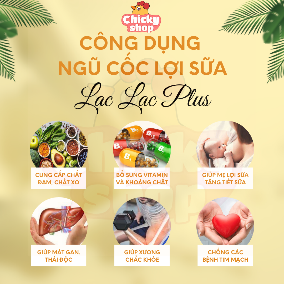 Ngũ cốc lợi sữa Lạc Lạc