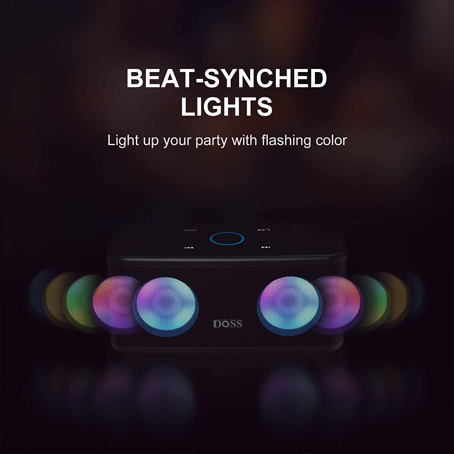 Loa Bluetooth DOSS SoundBox Plus - Hàng Chính Hãng