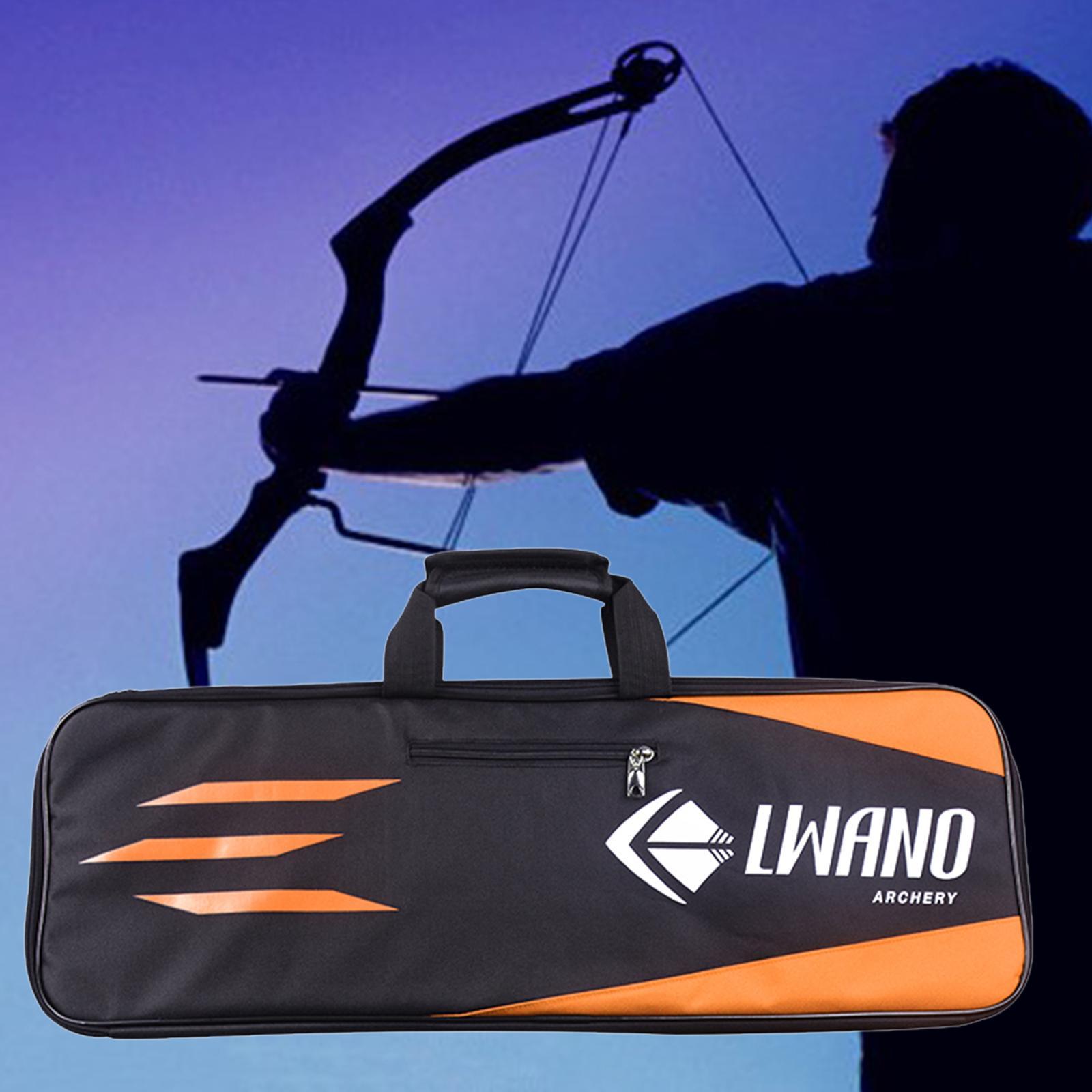 Recurve Bow Case Longbow Takedown Bow Case for Orange