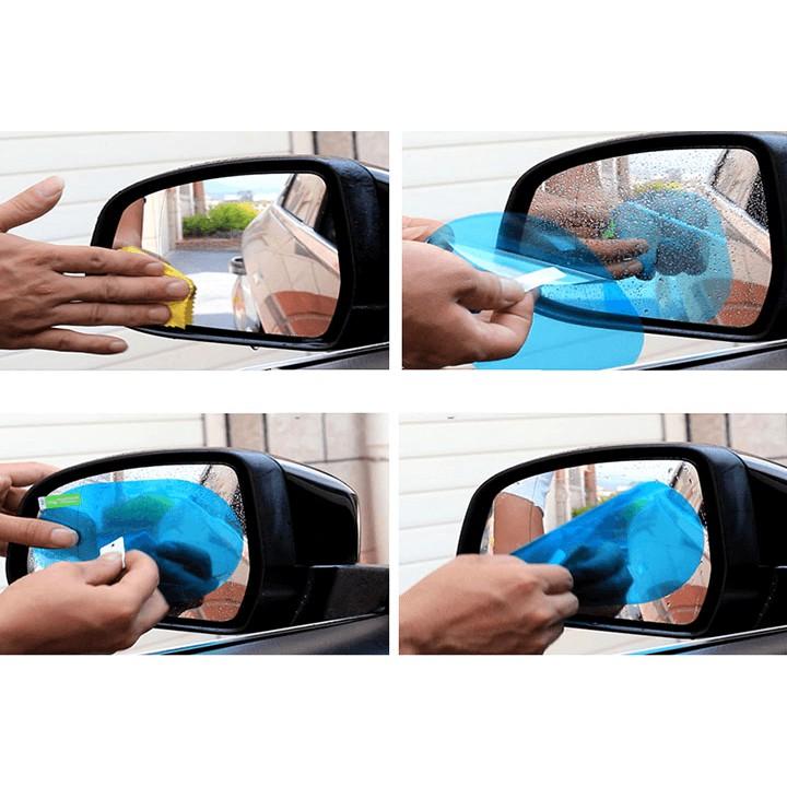 Miếng Dán Chống Đọng Nước Gương Chiếu Hậu Xe Ô Tô Cao Cấp
