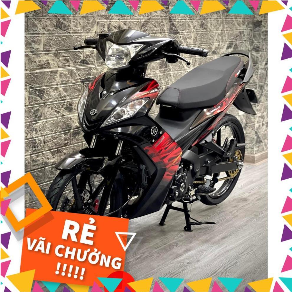 Tem Rời Exciter 2009 Mẫu Malay MX Lửa Đỏ Đen Chữ Jupiter