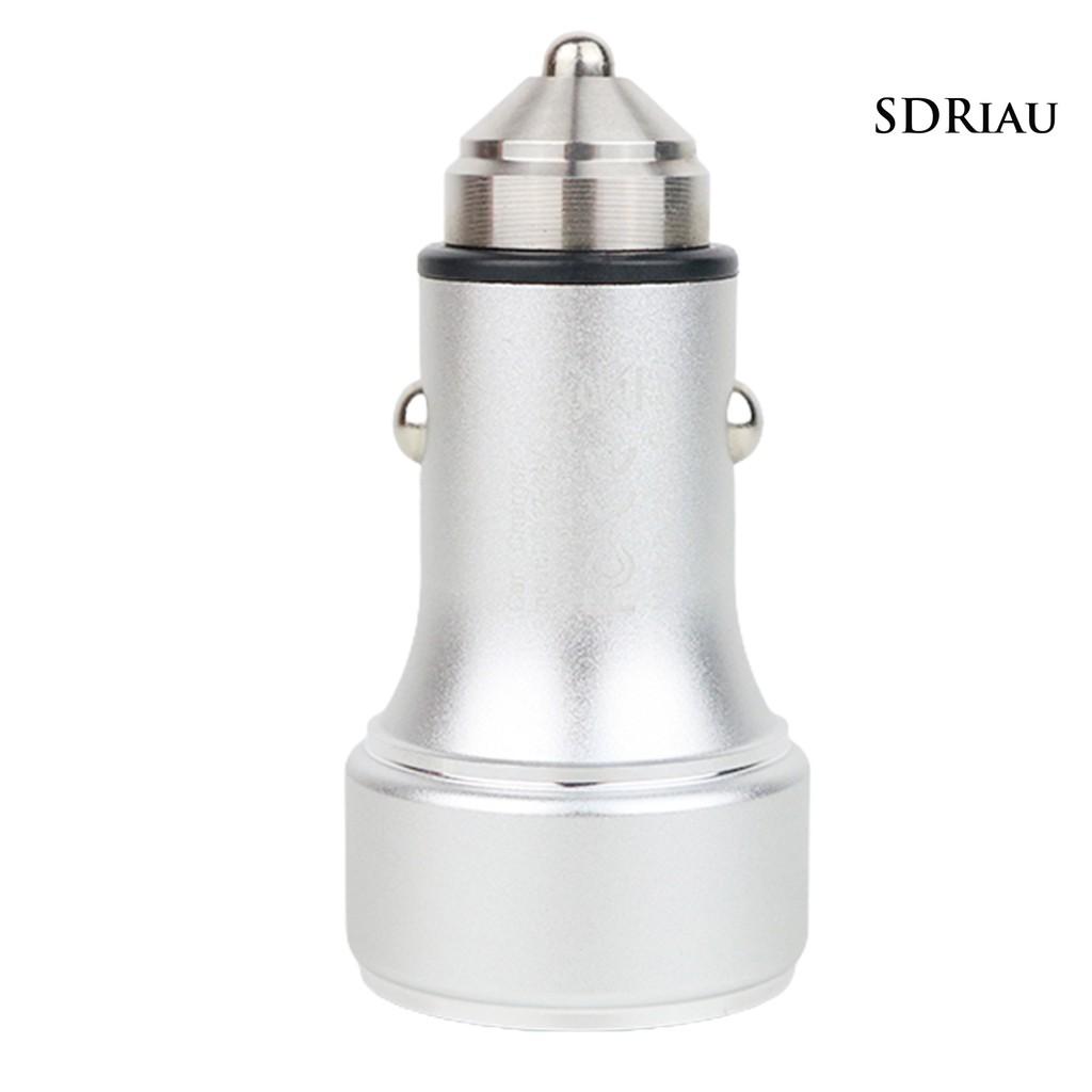 Đầu Sạc Nhanh Qcd 5v 3.1a Cho Xe Ô Tô Kèm Phụ Kiện