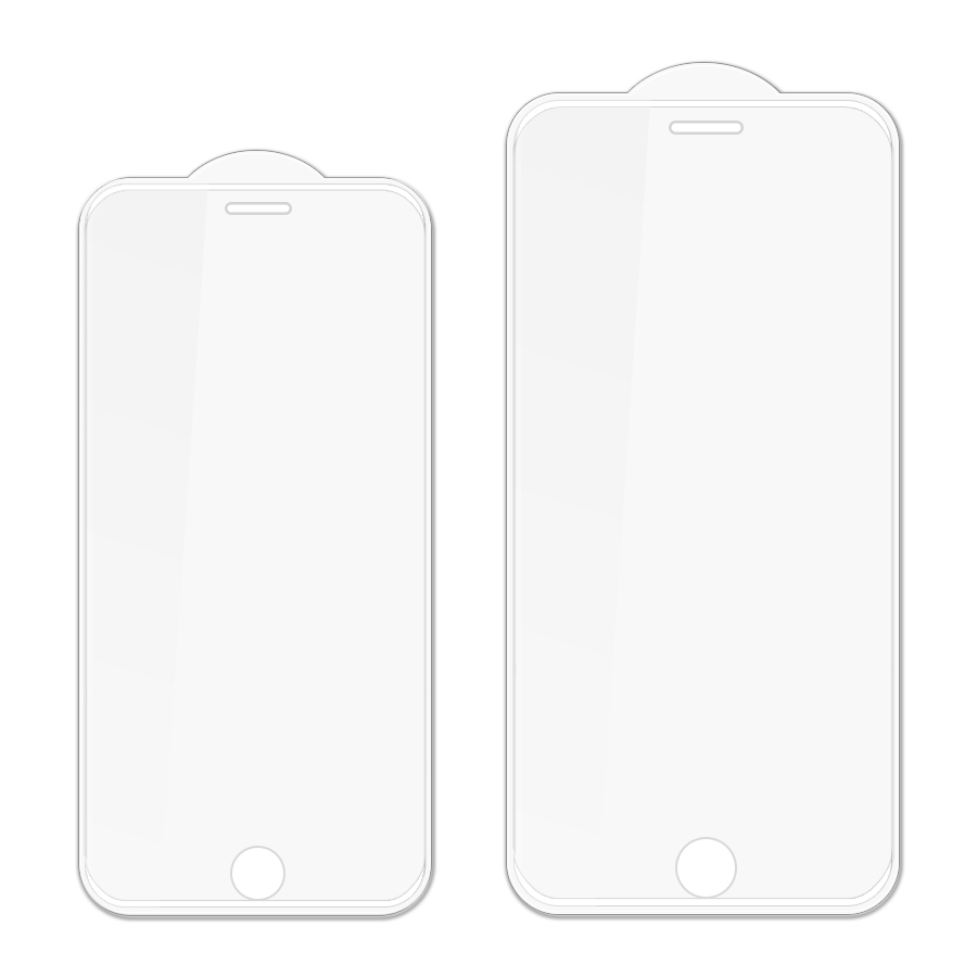 Miếng Dán Kính Cường Lực Không Viền Dành Cho iPhone 6/ 7/ 8/ 6 PLUS/ 7 PLUS/ 8 PLUS - Hàng Chính Hãng