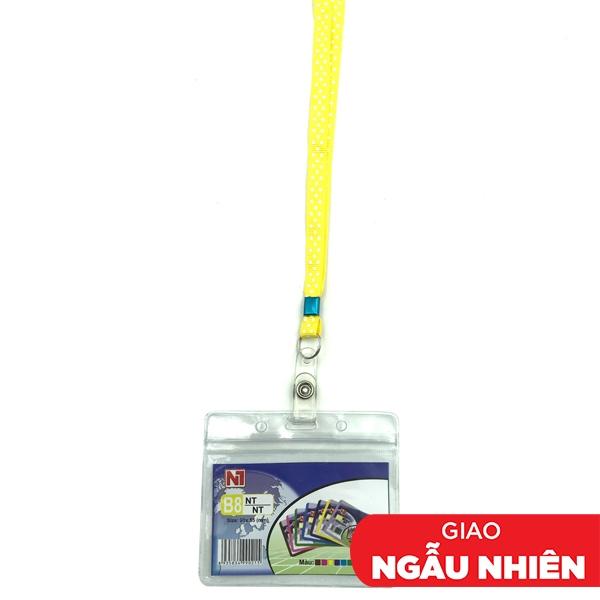 Bảng Tên Ngang Dẻo Dây Chấm Bi - NT 012 (Màu Dây Giao Ngẫu Nhiên)