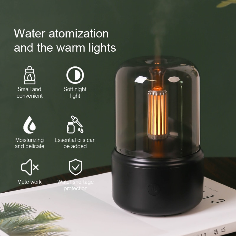 Đèn ngủ tạo ẩm xông tinh dầu Candlelight Essential Oil Aroma