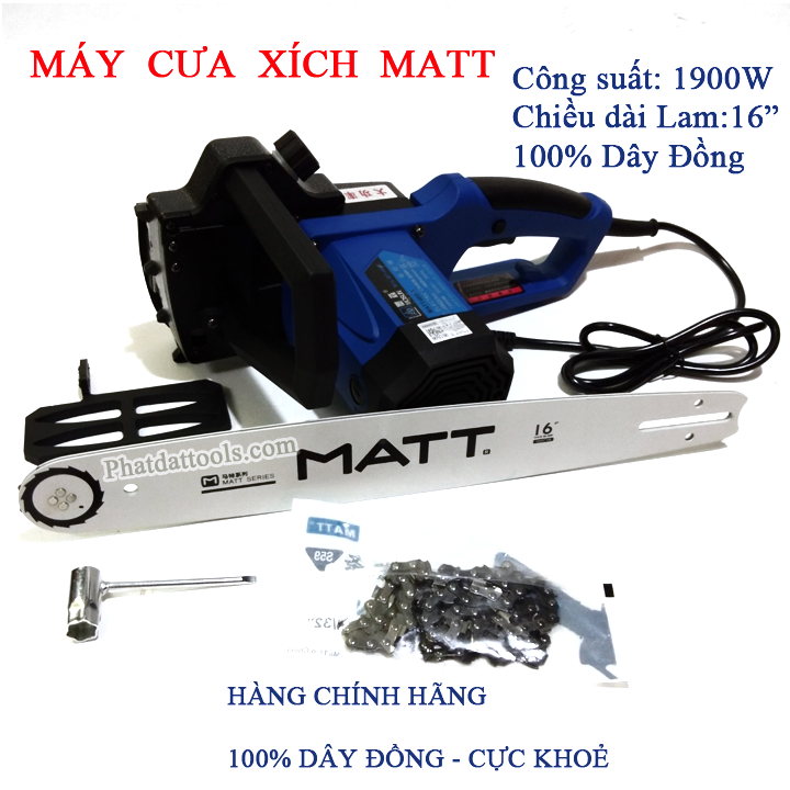 Máy cưa xích chạy điện MATT 405-3