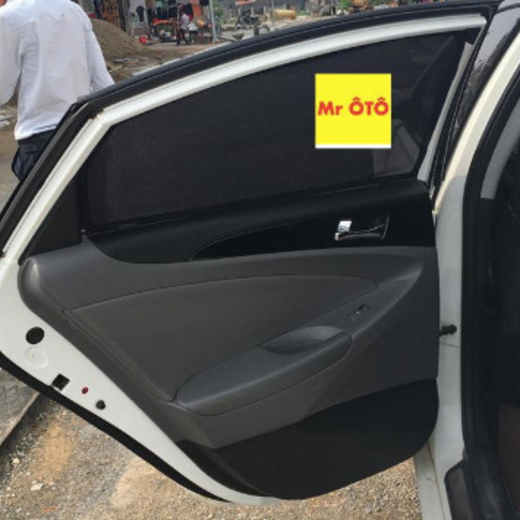 Rèm che nắng chống UV xe Hyundai Sonata 2010 - 2014, rèm che nắng nam châm hàng loại 1 Mr