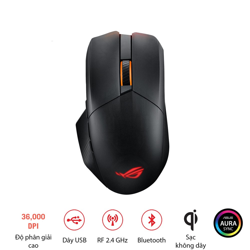 Chuột Gaming Asus ROG Chakram X - Hàng Chính Hãng