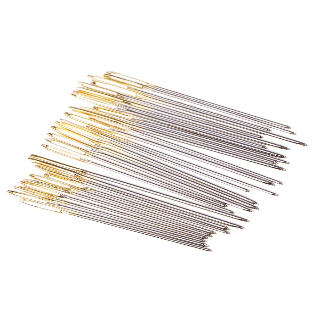 30 Gói Kim Khâu Chéo Kim Thêu Tay Kích Thước Mắt Lớn 22 24 26